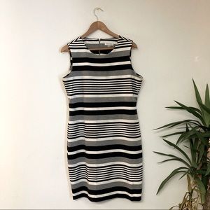 Calvin Klein Stripped Dress